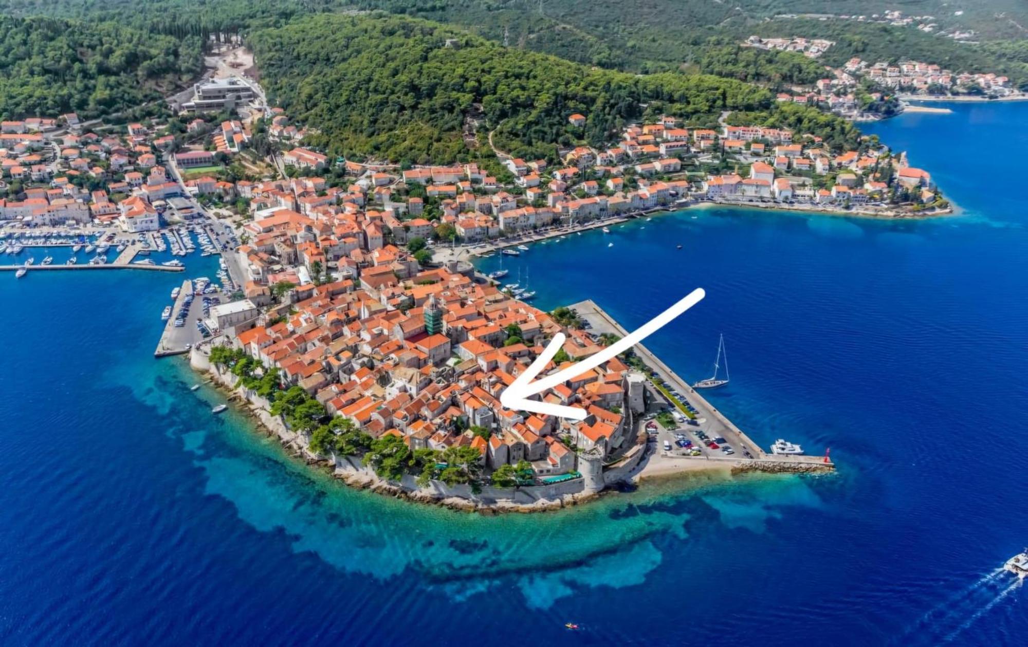 Apartment Revelin In Old Town Korcula Exterior foto